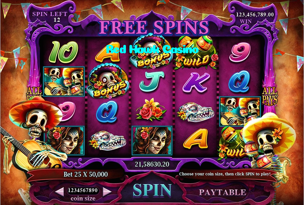 Red Hawk Casino casino presented on mobile device in Pakistan with slots and live games